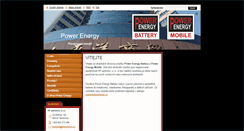Desktop Screenshot of powerenergy.cz