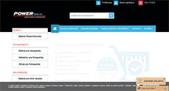 Desktop Screenshot of powerenergy.sk
