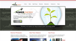 Desktop Screenshot of powerenergy.co.za